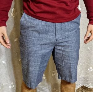 🖤 Bermuda Shorts 10.5" Inseam 30 Waist Lay Flat